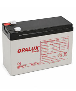 Alternative view of Batería Seca 12V 7AH DH-1270 OPALUX