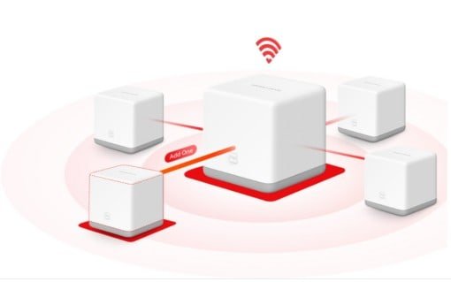 Mesh Wifi repetidor 300mbps 2.4 Pack3 Halo S3-3 Mercusys - Imagen 8