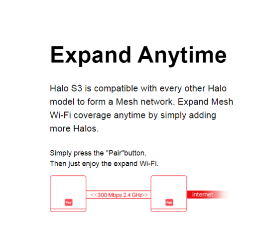 Mesh Wifi repetidor 300mbps 2.4 Pack3 Halo S3-3 Mercusys - Imagen 9