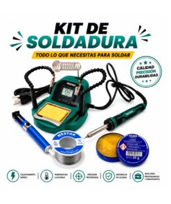 Kit Estación + Succionador + Pasta + Estaño MIHABA-ZZKM4