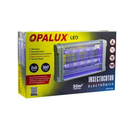 Insectocutor Electrónico UV 16W OP-C216L OPALUX - Imagen 4