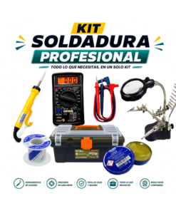 Kit Cautín + Multímetro + Soporte + Pasta + Soldadura + Caja MIHABA-WWTCKD6 WESTOR