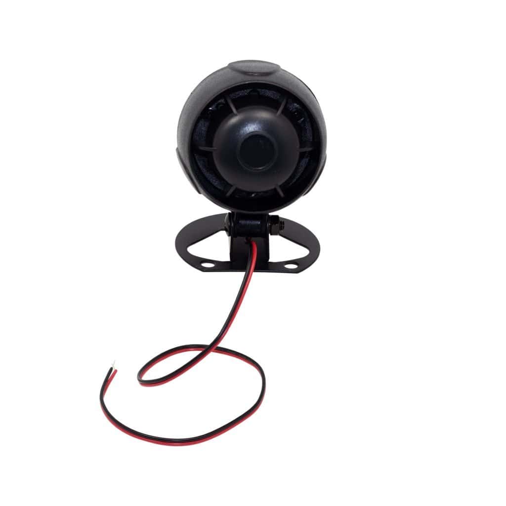 Sirena Negra 6 Tonos 12V 45W PG-9903 OPALUX - Mihaba.com