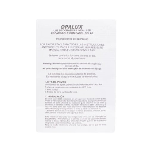 Mihaba OP-L200-WW Opalux