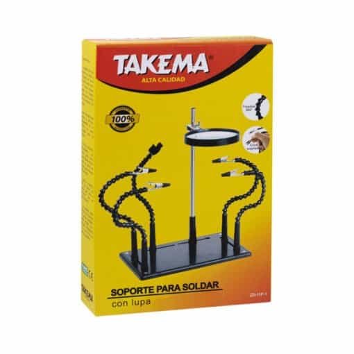 Soporte para Soldar con Lupa y Pinzas LED ZD-11P-1 TAKEMA - Imagen 2