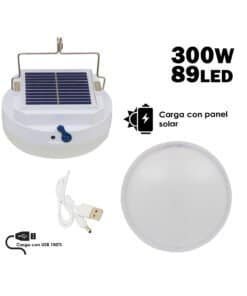 Lámpara Portátil Recargable LED 300W OP-FD300W OPALUX