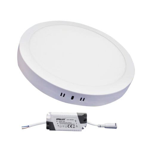 Panel Circular 12W Luz Fría OP-R129 OPALUX