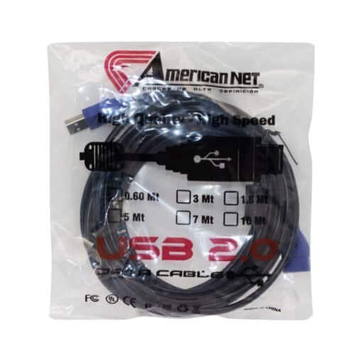Cable Extensión USB-A macho a USB-A hembra 5 M AF/AM-5MT-AN AMERICAN NET - Imagen 3