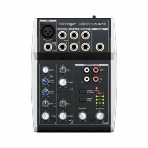 Mezclador 5 entradas C/Interfaz de Audio/USB XENYX 502S BEHRINGER