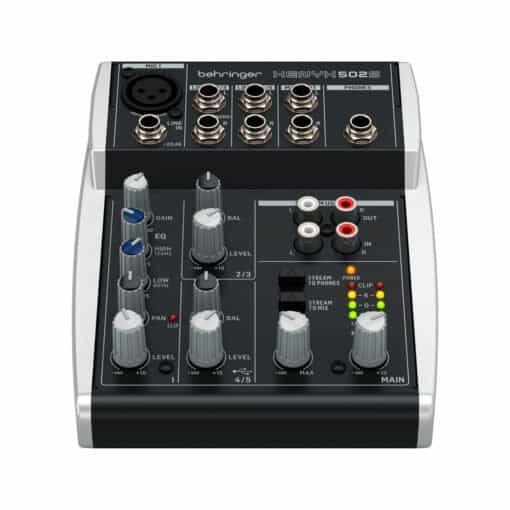 Mezclador 5 entradas C/Interfaz de Audio/USB XENYX 502S BEHRINGER - Imagen 2