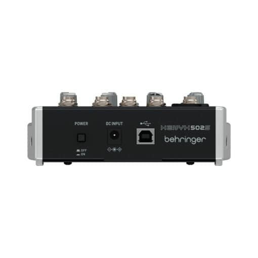 Mezclador 5 entradas C/Interfaz de Audio/USB XENYX 502S BEHRINGER - Imagen 4