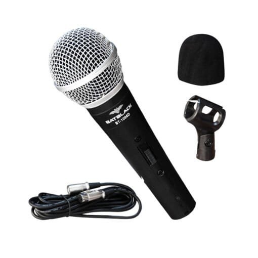 Micrófono Vocal Dinámico Unidireccional BT-1006D BATBLACK
