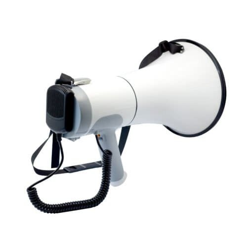 Megáfono Recargable 220W con Sistema de Grabación, Sirena, Bluetooth y USB BT-MF220 BATBLACK - Imagen 2