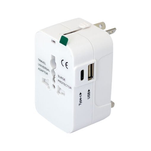 Enchufe Adaptador Universal Viajero Tipo C y USB MINI-ADAP
