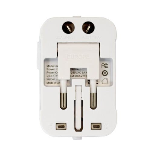 Enchufe Adaptador Universal Viajero Tipo C y USB MINI-ADAP - Imagen 5
