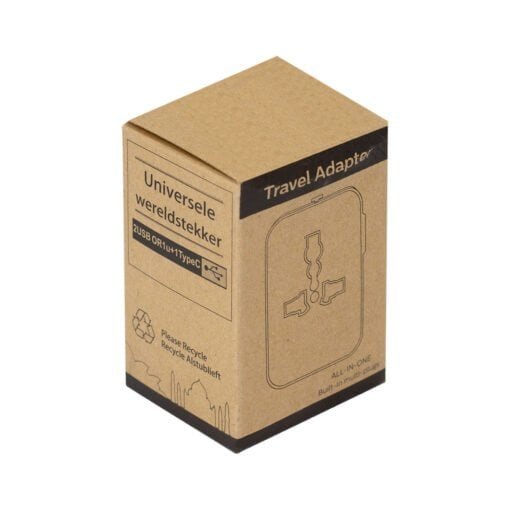 Enchufe Adaptador Universal Viajero Tipo C y USB MINI-ADAP - Imagen 6