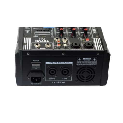Consola Amplificada 4 Canales 2x100W USB/MP3/BT PA4 - Imagen 3