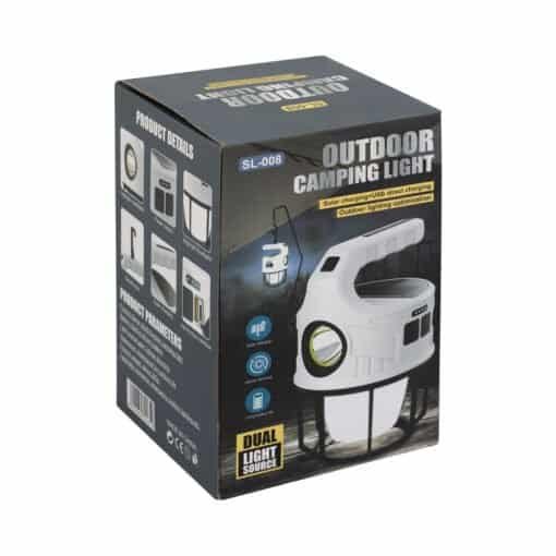 Lámpara de Camping Portátil Recargable SL-008 - Imagen 3