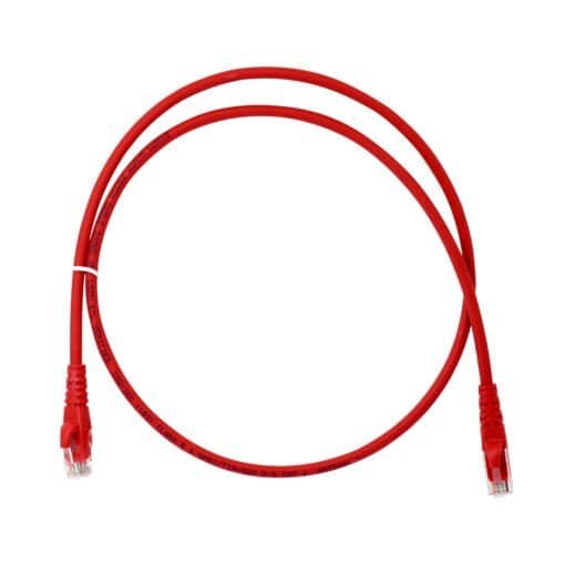 Cable Patch Cord CAT 6 LSZH 1 Metro Rojo DIXON