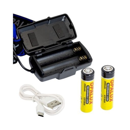 Linterna Frontal LED Recargable 3W OP-3371 OPALUX - Imagen 3