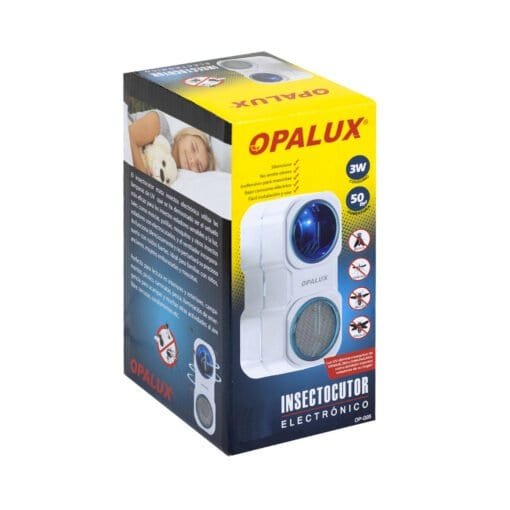 Insectocutor Electrónico con Extractor 3W OP-G05 OPALUX - Imagen 2