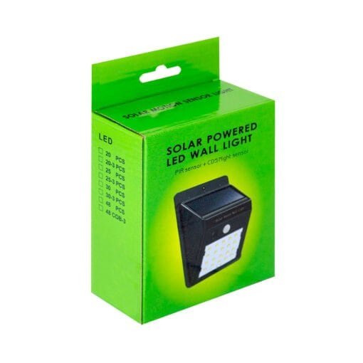 Lámpara Solar LED con Sensor de Movimiento C512813 - Imagen 2
