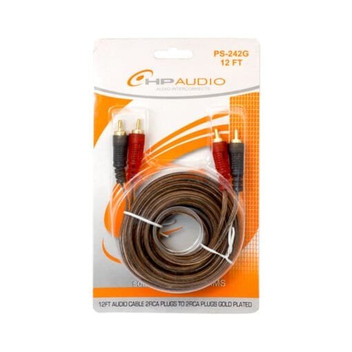 Cable 2 Plug RCA X 2 Plug RCA 3.5 mt PS-242G - Imagen 2