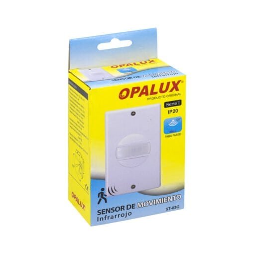 Sensor de Movimiento Infrarrojo para Pared ST-03G OPALUX - Imagen 3