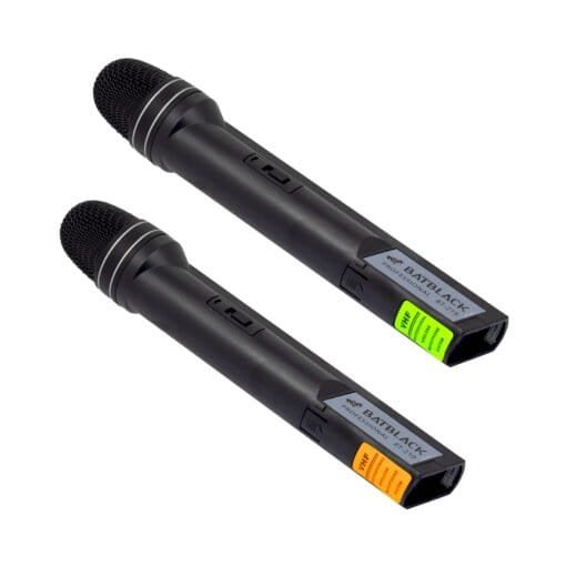 Micrófono Inalámbrico Doble Manual VHF BT-219 BATBLACK - Imagen 2