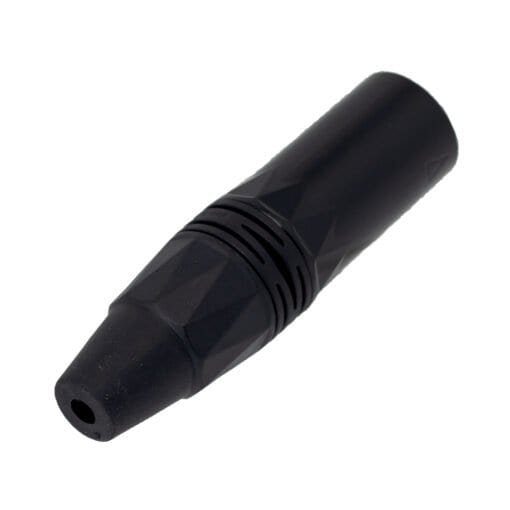 Plug Canon XLR 3 Pines Negro LN-1137BG-BK L&N-ACOUSTICS - Imagen 3