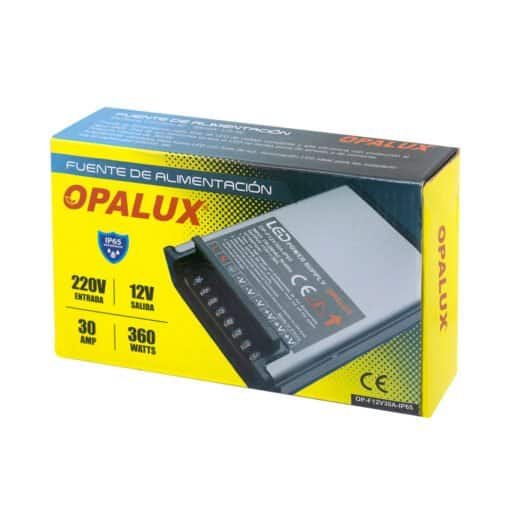 Fuente Switching Vertical 12V 30A IP65 OP-F12V30A-IP65 OPALUX - Imagen 3