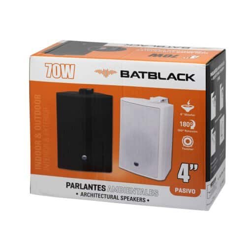 Parlante Ambiental Pasivo 4" 70W BT-4032B BATBLACK - Imagen 6