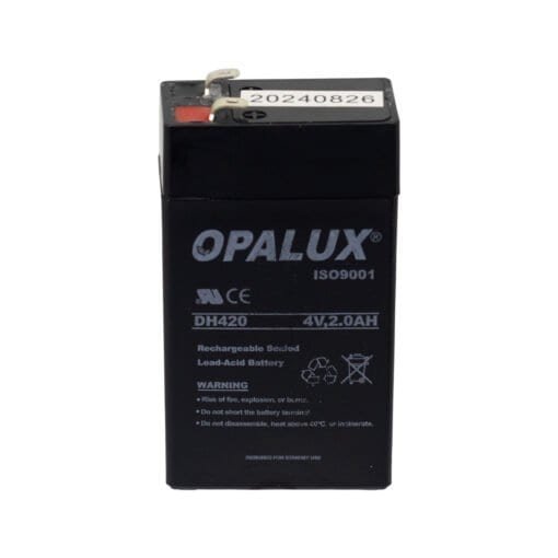 Batería Seca 4V 2AH DH-420 OPALUX - Imagen 2