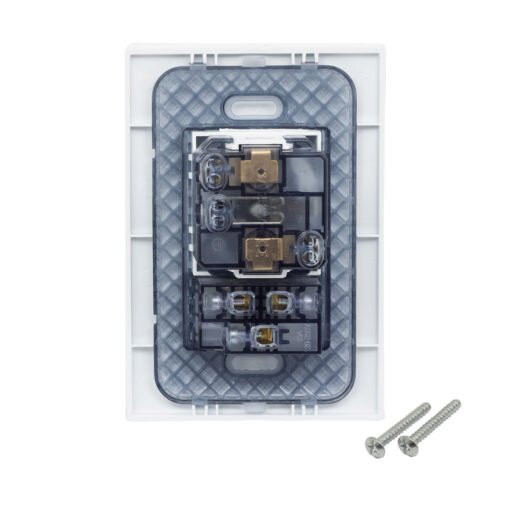 Tomacorriente Doble Schuko + Toma Universal KF706-KIT2 OPALUX - Imagen 3