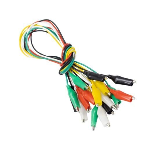 Set 10 Cables con cocodrilos NB-413 WESTOR - Imagen 2