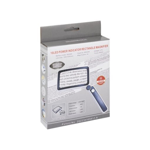 Lupa de Mano Plegable con Luz LED NO.10863-10LC - Imagen 8