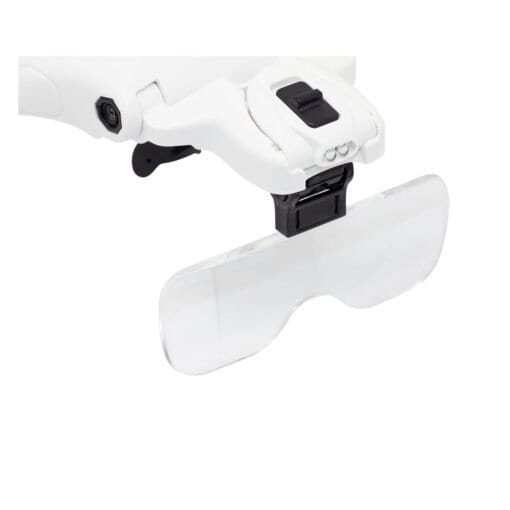 Lupa Visera de Cabeza con Luz LED 5 Lentes Intercambiables NO.9892B2 - Imagen 3