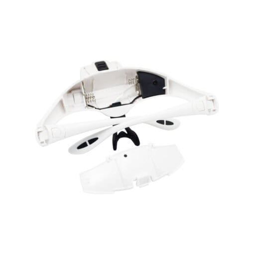 Lupa Visera de Cabeza con Luz LED 5 Lentes Intercambiables NO.9892B2 - Imagen 4