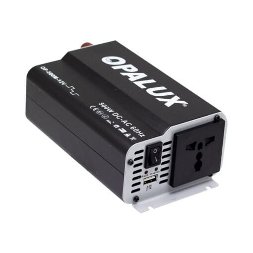 Inversor de Voltaje de Onda Modificada 500W 12V OP-500M-12V OPALUX - Imagen 2