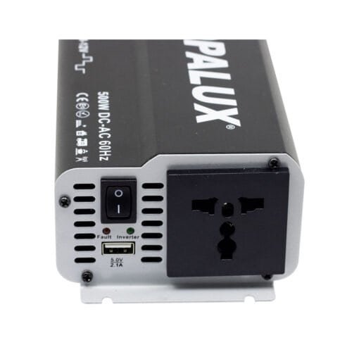 Inversor de Voltaje de Onda Modificada 500W 12V OP-500M-12V OPALUX - Imagen 3