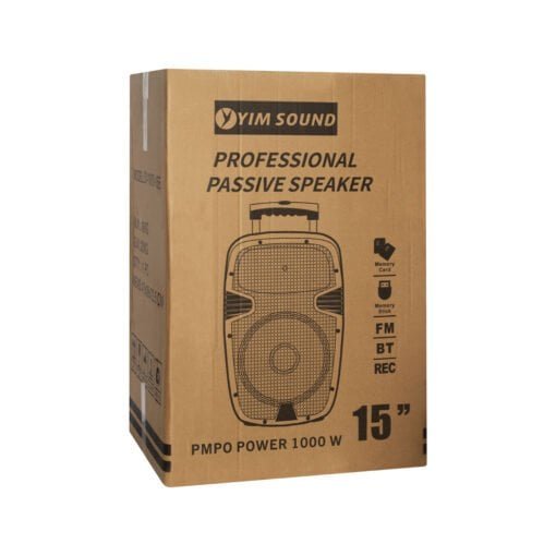 Parlante Activo 15" 1000W SY-1679-15E YIM SOUND - Imagen 9