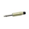 Plug Mono 1/4" 6.35mm Satinado ACPM-GN AMPHENOL