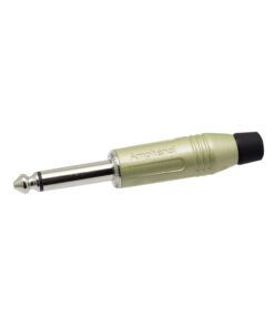 Plug Mono 1/4" 6.35mm Satinado ACPM-GN AMPHENOL