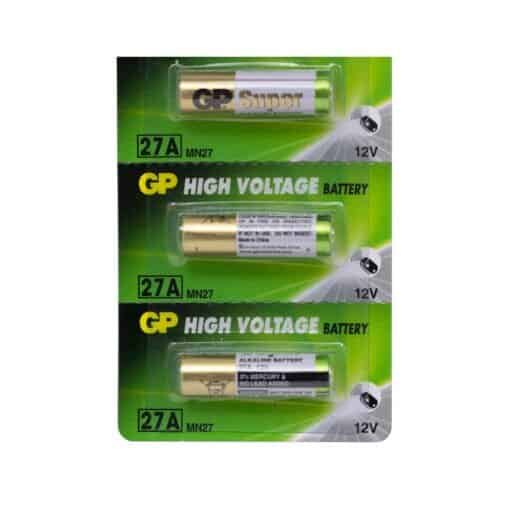 Batería Alcalina para Alarmas 27A 12V Set x5 und MN27 - Imagen 2