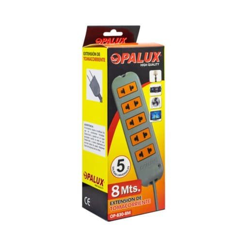 Extensión Universal Vulcanizada 8M OP-830-8M OPALUX - Imagen 2