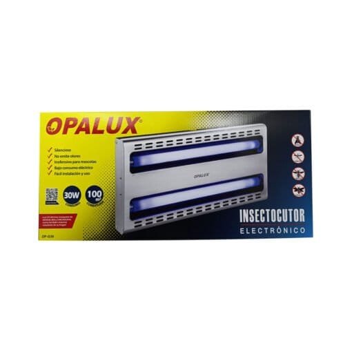Insectocutor Eléctrico de Metal 30W OP-G30 OPALUX - Imagen 6