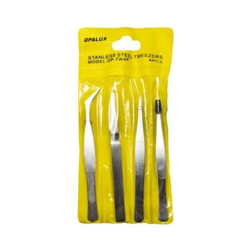 Set de 4 Pinzas para Electrónica OP-TW4P OPALUX - Imagen 2