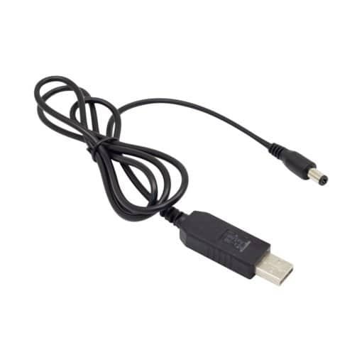 Cable de Carga USB a Plug 5.5mm DC 12V 1A YS-1245