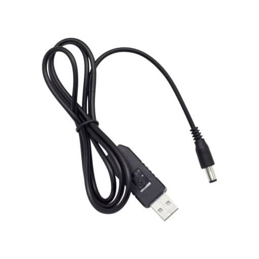 Cable de Carga USB a Plug 5.5mm DC 12V 1A YS-1245 - Imagen 3