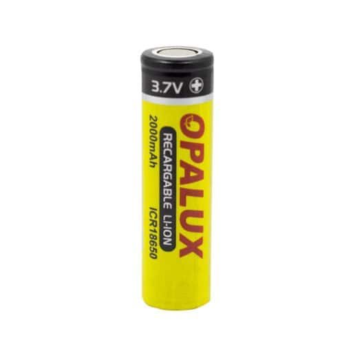 Bateria Recargable LI-ION 3.7V 2000MAH ICR18650-2000 OPALUX - Imagen 2